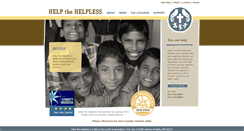 Desktop Screenshot of helpthehelpless.org