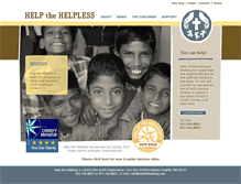 Tablet Screenshot of helpthehelpless.org